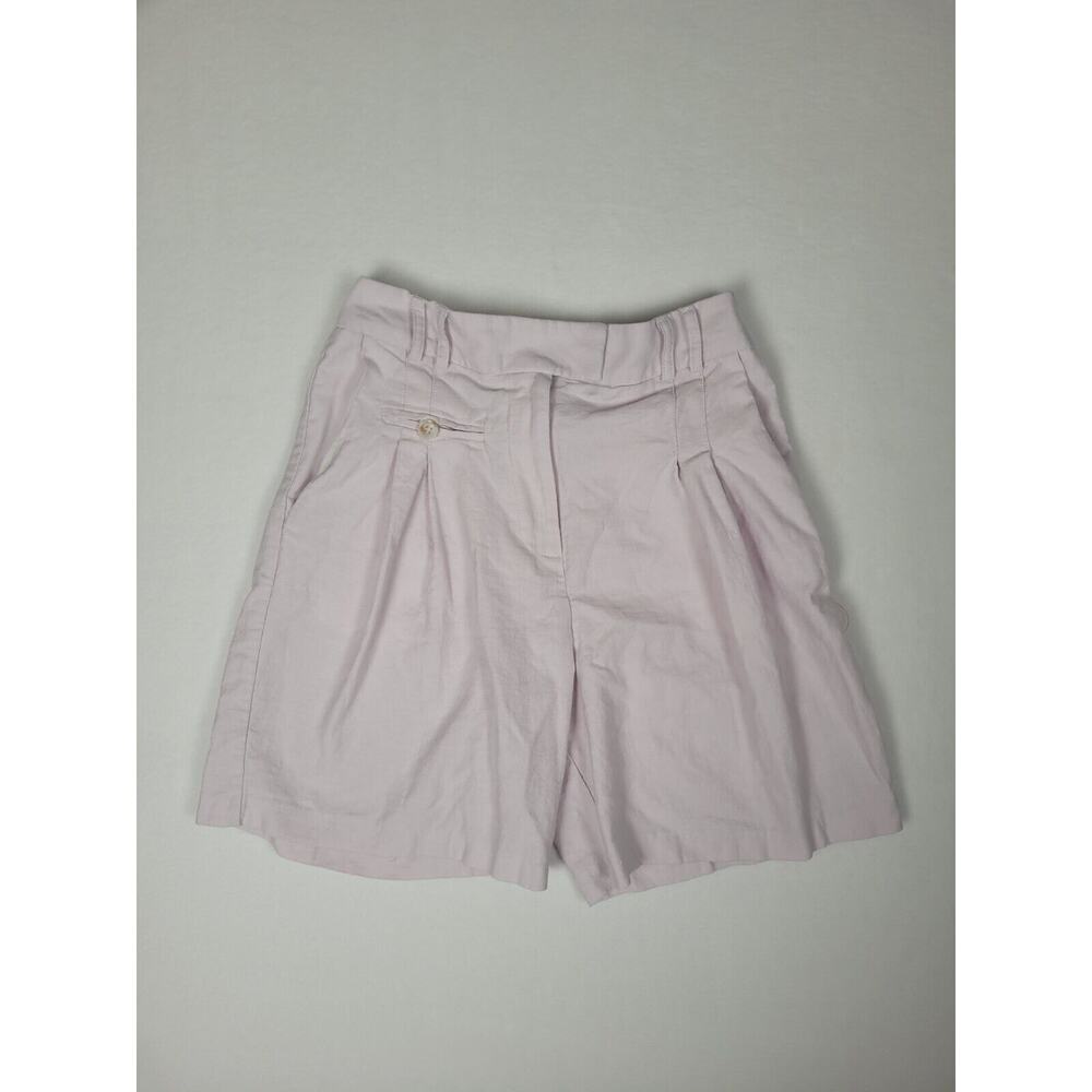 Topshop co-ord linen-blend longline short in lilac Size US 6